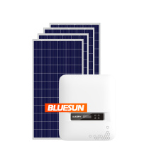 Bluesun stable 5kw solar on grid 5000w solar panel system for house